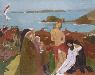 San Sebastián junto al mar, 1912